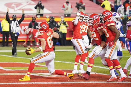 is taylor swift at the chiefs game today