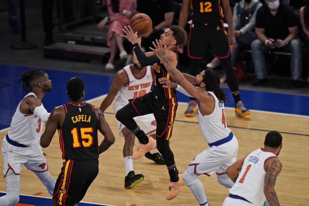 knicks trae young hawks