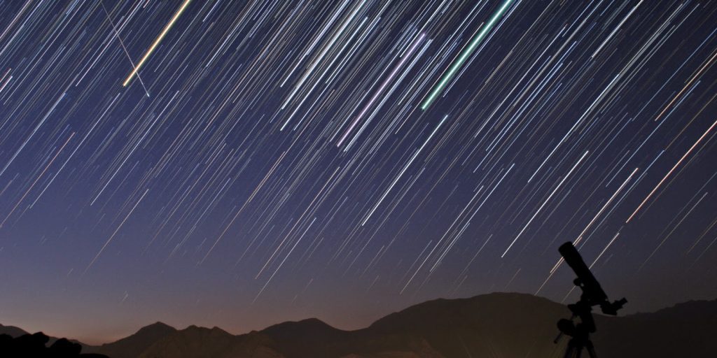meteor shower tonight