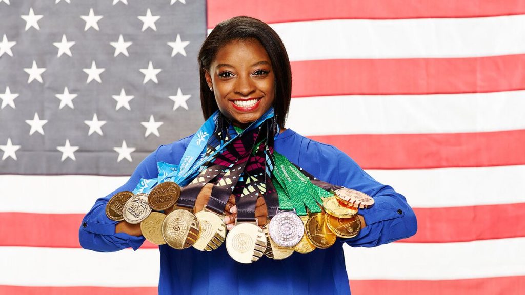 simone biles medals