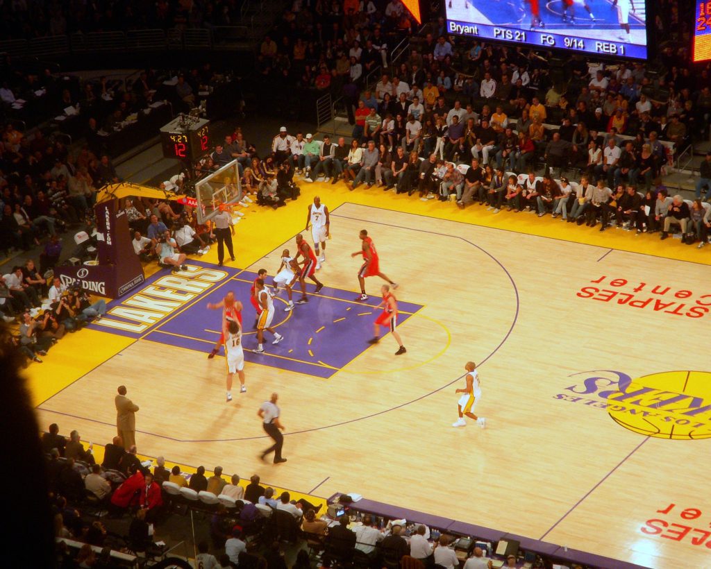 trail blazers vs lakers
